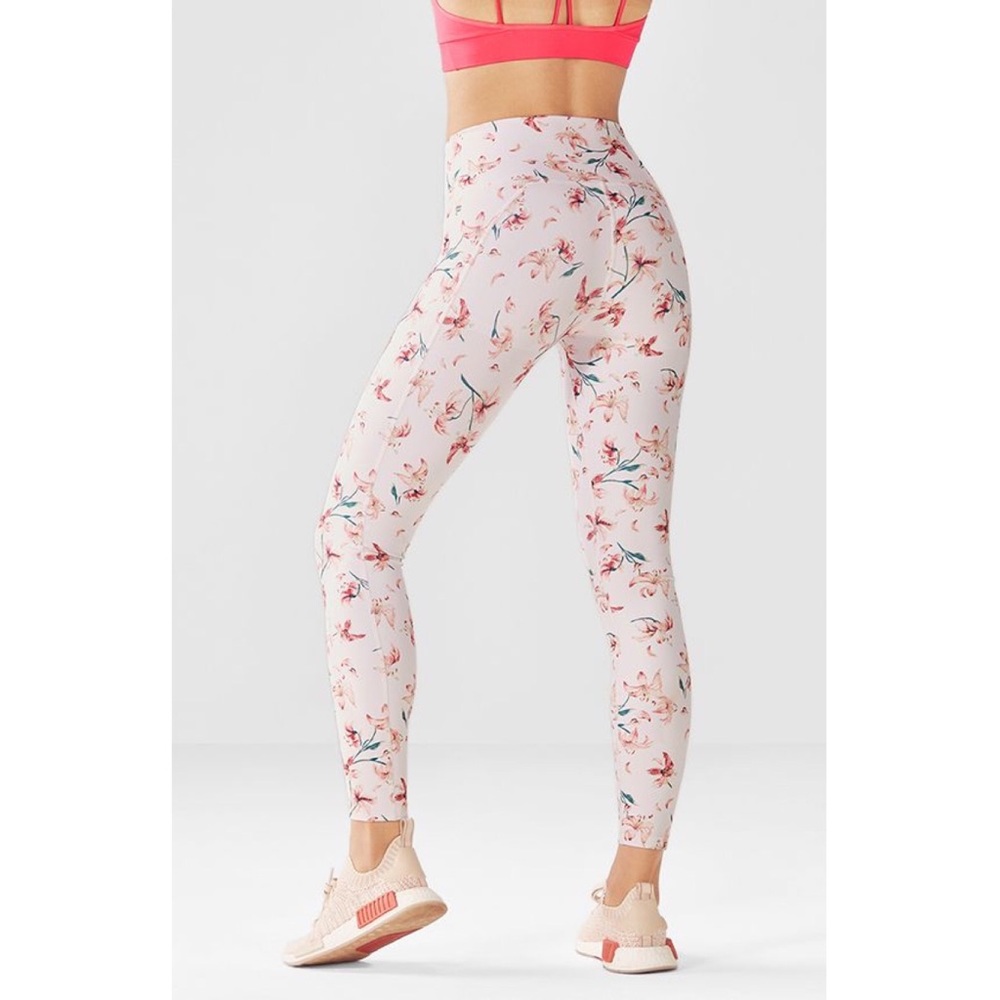FABLETICS High-waisted Printed PowerHold 7/8 XS
